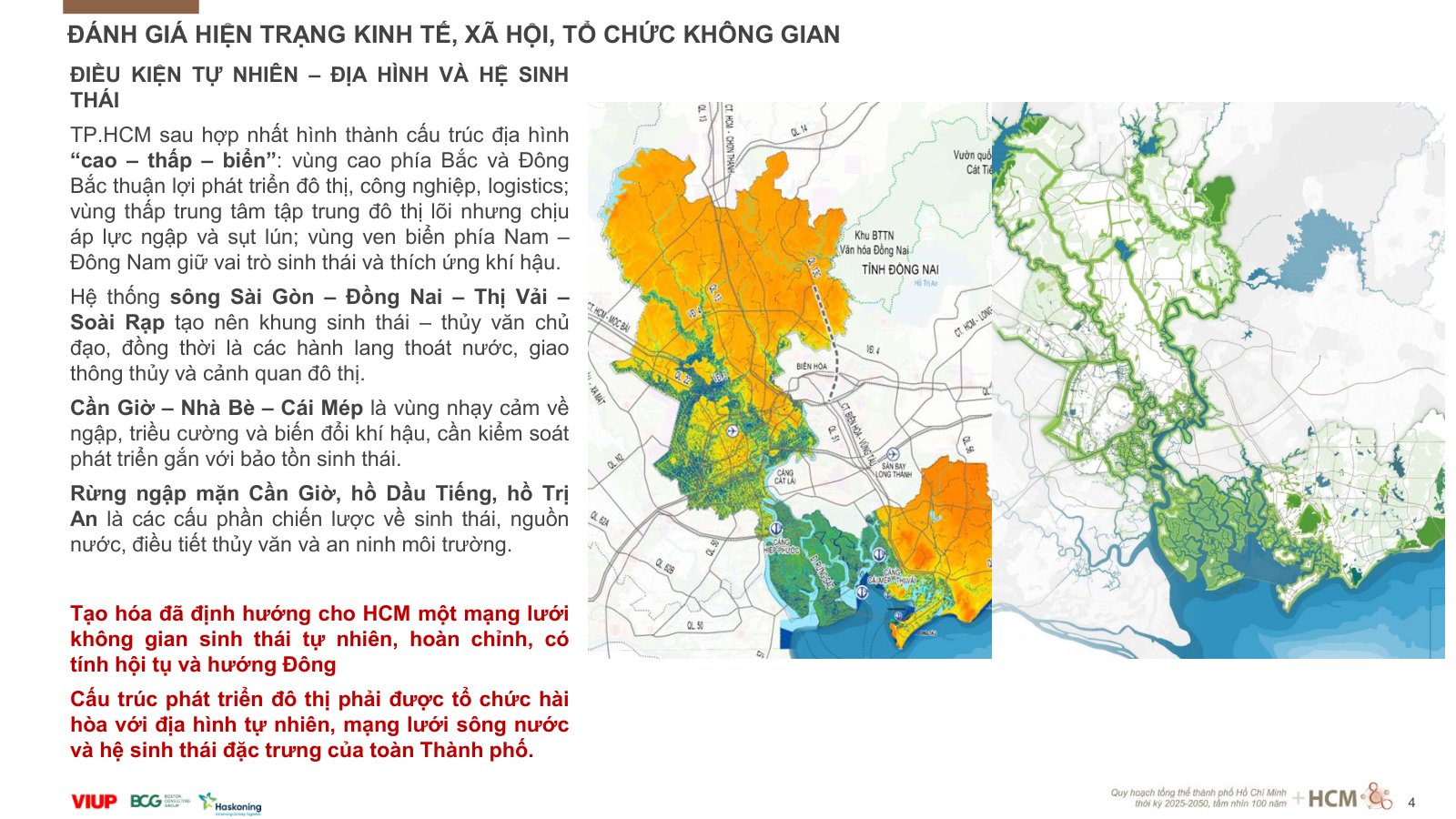 Điều kiện tự nhiên, địa hình và hệ sinh thái TP.HCM sau hợp nhất